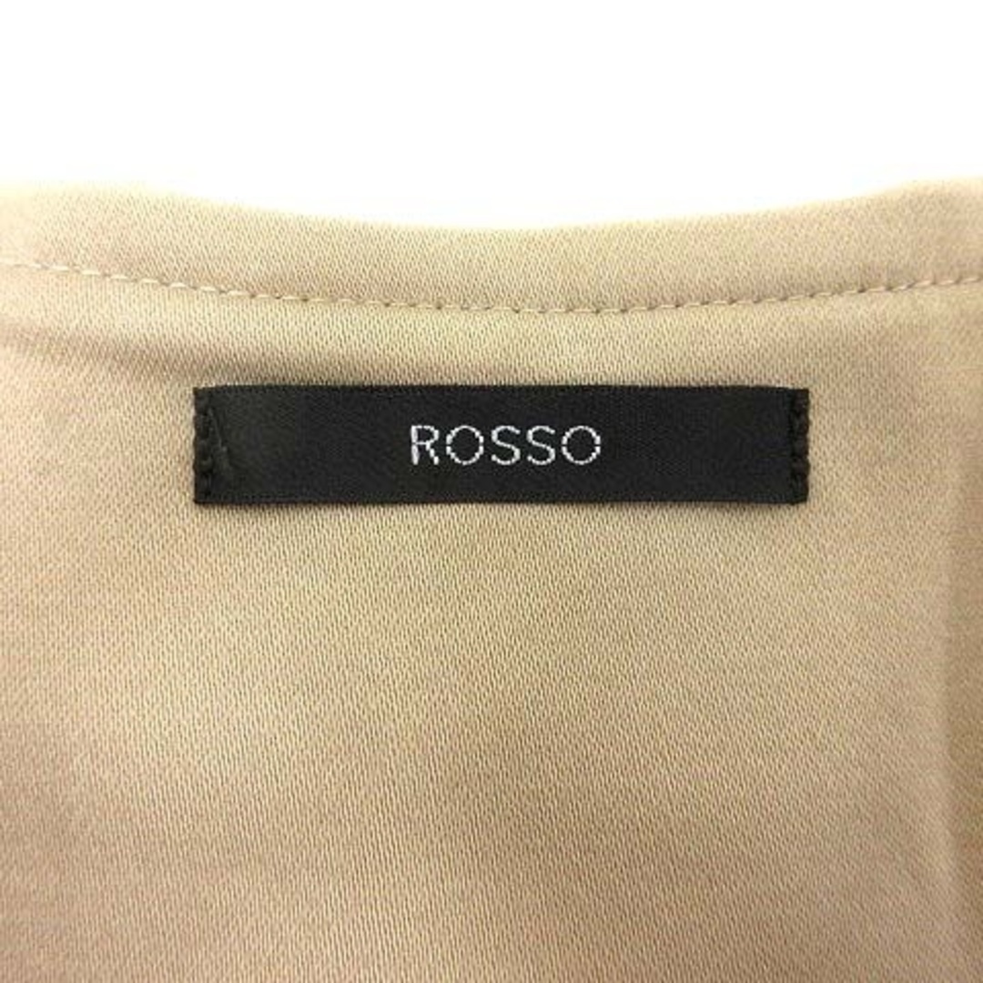 ROSSO(ロッソ)のロッソ アーバンリサーチ ノーカラーコート ダブル 総裏地 FREE ベージュ レディースのジャケット/アウター(その他)の商品写真