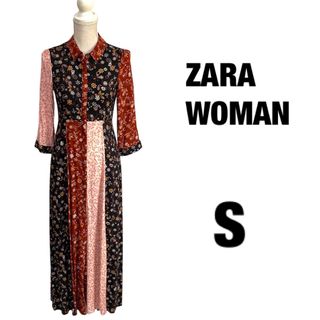 zara ペイズリーワンピース 即完売