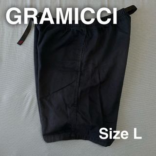 グラミチ(GRAMICCI)のGRAMICCI グラミチ　ショートパンツ　L ネイビー　紺　クライミング　登山(ショートパンツ)