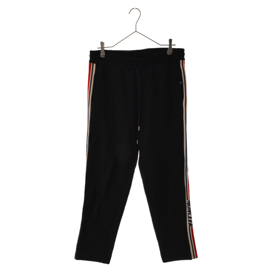 MONCLER モンクレール 19SS PANTALONE サイドライン スウェット パンツ ブラック F10918H70200