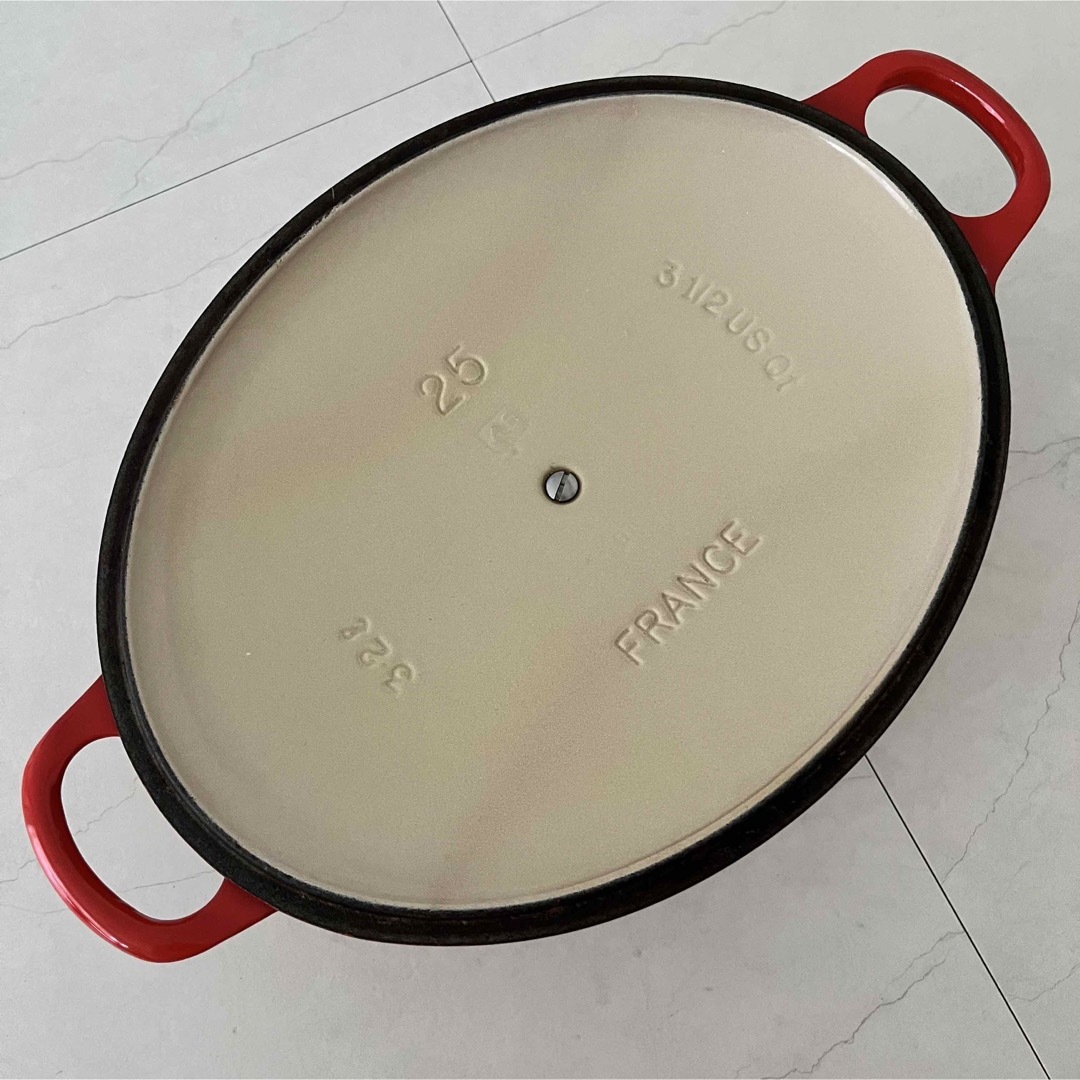 LE CREUSET ルクルーゼ オーバル 25鍋 2