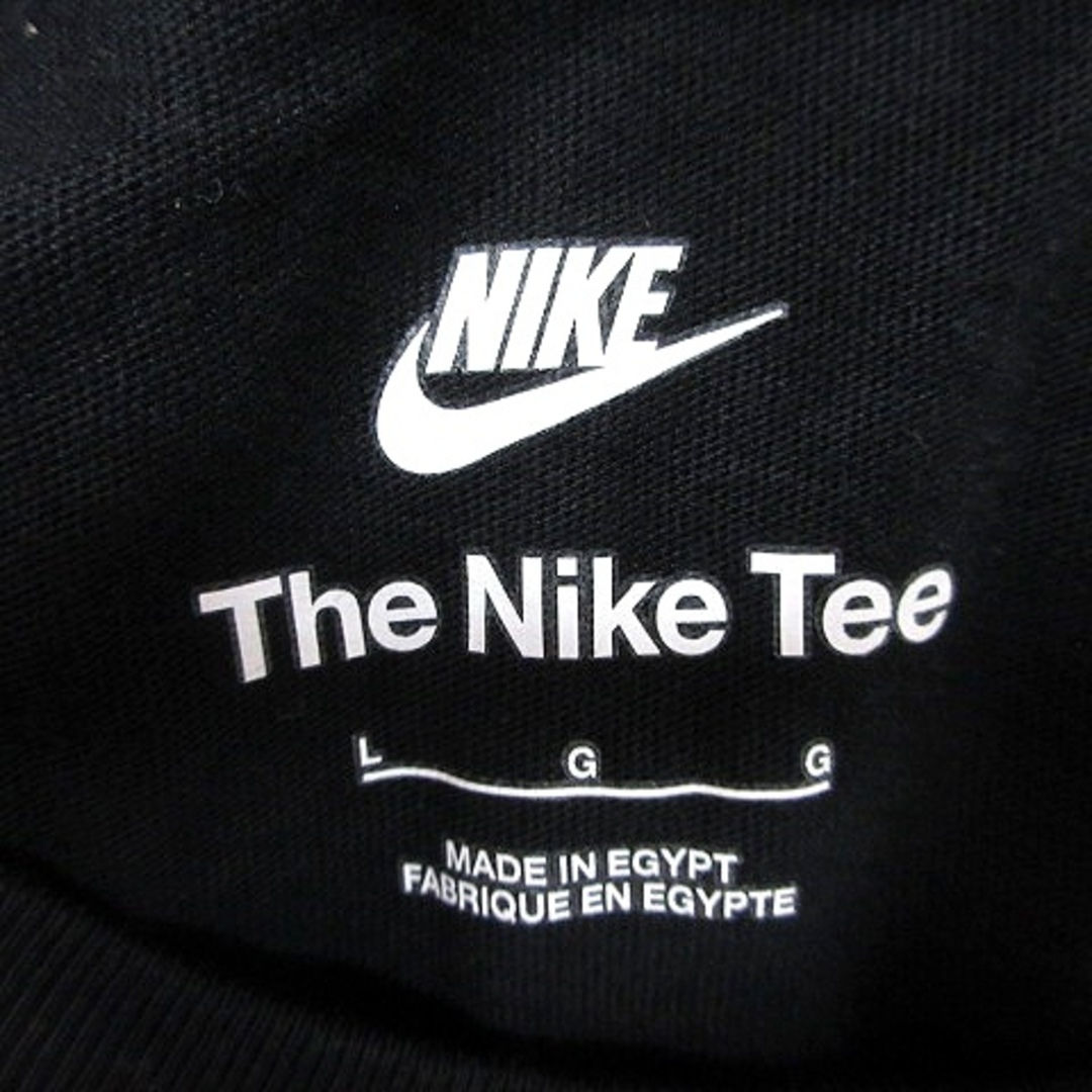 NIKE(ナイキ)のナイキ NIKE Tee カットソー Uネック 半袖 L 黒 ブラック /RT レディースのトップス(カットソー(半袖/袖なし))の商品写真