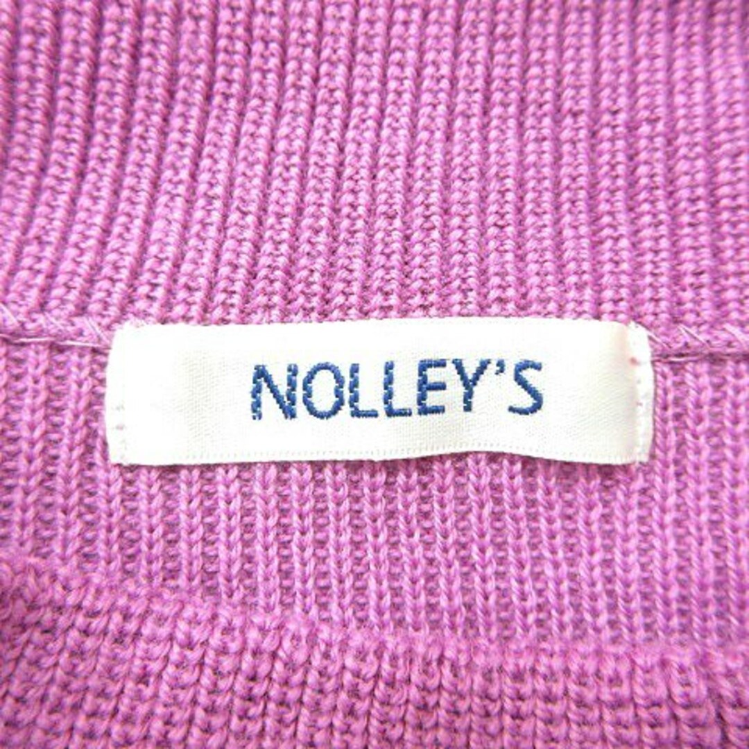 NOLLEY'S(ノーリーズ)のノーリーズ Nolley's ニット セーター ハイネック 長袖 38 ピンク レディースのトップス(ニット/セーター)の商品写真