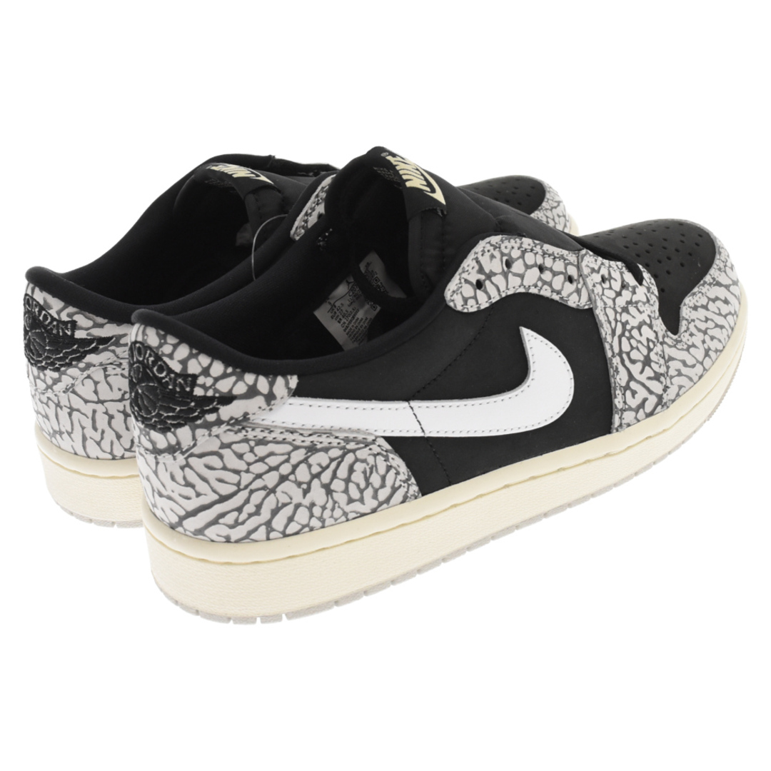 NIKE ナイキ AIR JORDAN 1 RETRO LOW OG BLACK CEMENT エア ジョーダン1 レトロ ロー ブラック セメント スニーカー グレー US9/27cm CZ0790-001