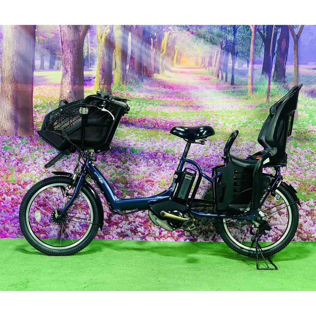 ☆52子供乗せ90電動アシスト自転車ヤマハ3人乗り対応20インチ