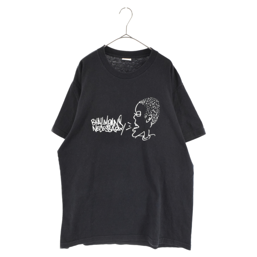 SUPREME シュプリーム 14AW ALL Means Tee オール ミーンズ ティー カットソー半袖Tシャツ カットソー ブラック485センチ袖丈