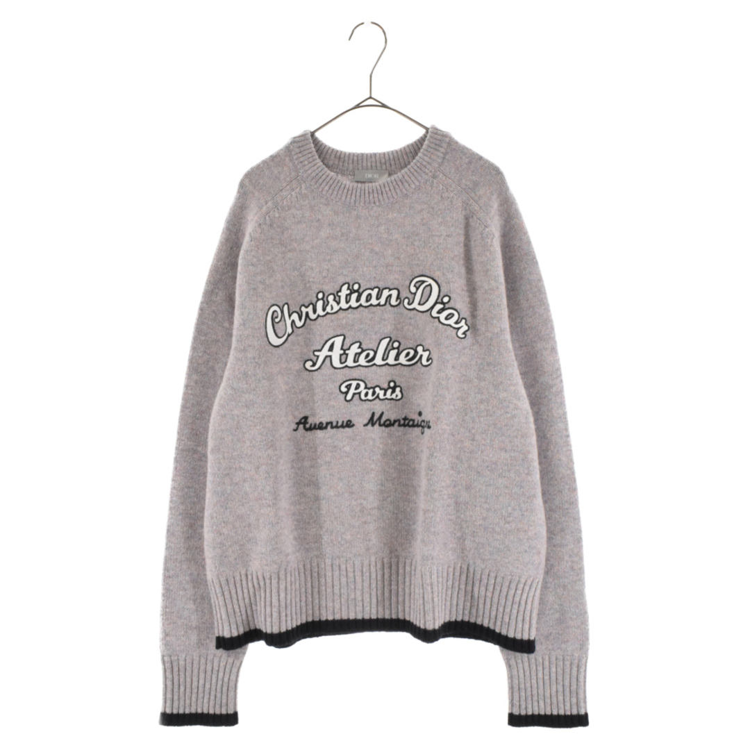 DIOR ディオール 20SS ATELIER KNIT CREW SWEATER アトリエロゴ刺繍