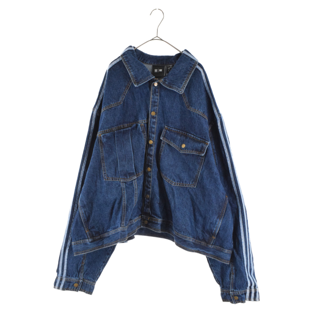 adidas アディダス ×IVY PARK Denim Jacket HG6544 アイビーパーク トラックデニムジャケット インディゴブルー レディース