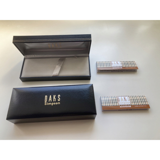 ダックス(DAKS)の新品未使用　DAKS Simpson ペンケース（ケースのみ）　２個でセット(ペンケース/筆箱)