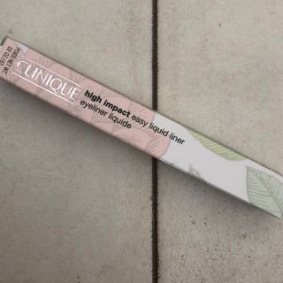 クリニーク(CLINIQUE)のCLINIQUEインパクトリキッドアイライナー ブラック　新品ん(アイライナー)