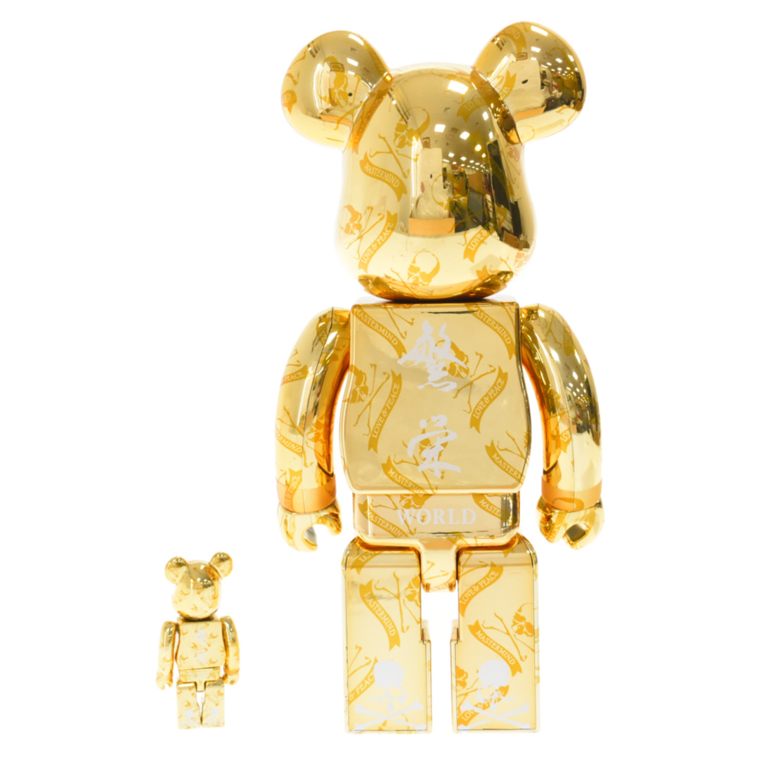 BE@RBRICK mastermind JAPAN GOLD 100%400% - その他