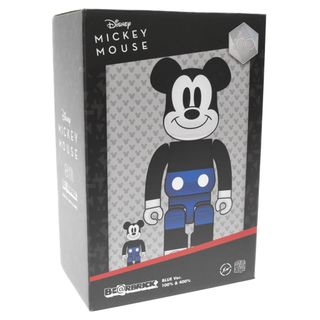 MEDICOM TOY メディコムトイ BE@RBRICK MICKEY MOUSE BLUE Ver 100%/400% ベアブリック  ミッキーマウス シルバー/ブルー