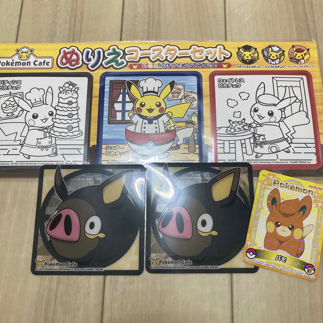 ポケモンカフェ　コースター エンタメ/ホビーのアニメグッズ(その他)の商品写真