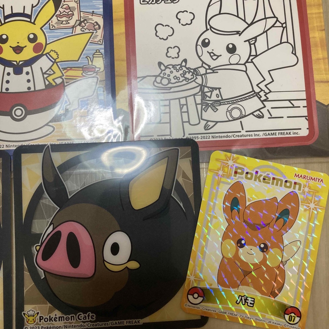 ポケモンカフェ　コースター エンタメ/ホビーのアニメグッズ(その他)の商品写真