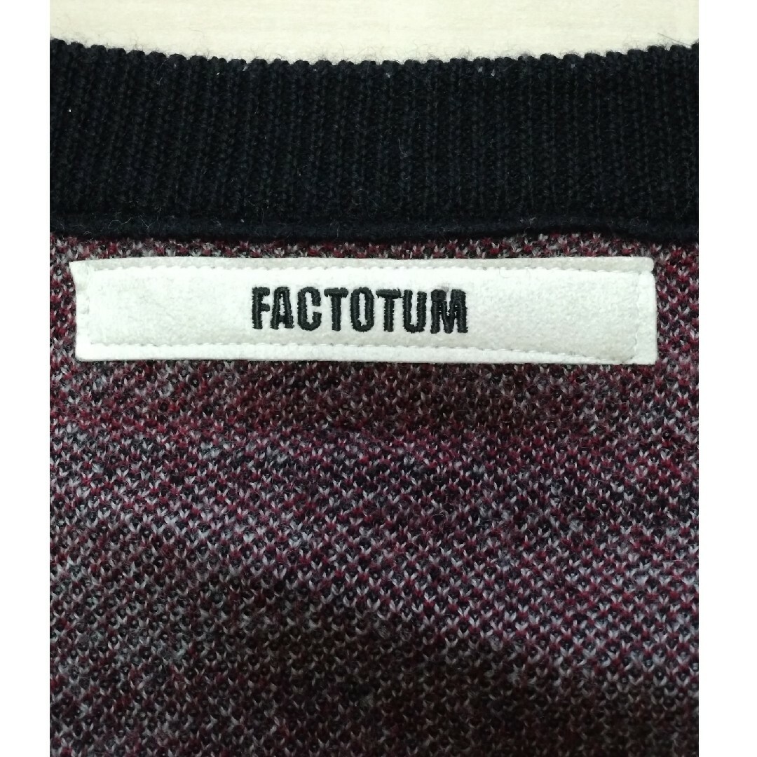 FACTOTUM - FACTOTUM(ファクトタム) アシンメトリーウールカーディガン ... FACTOTUM(ファクトタム) アシンメトリーウールカーディガン サイズ:44