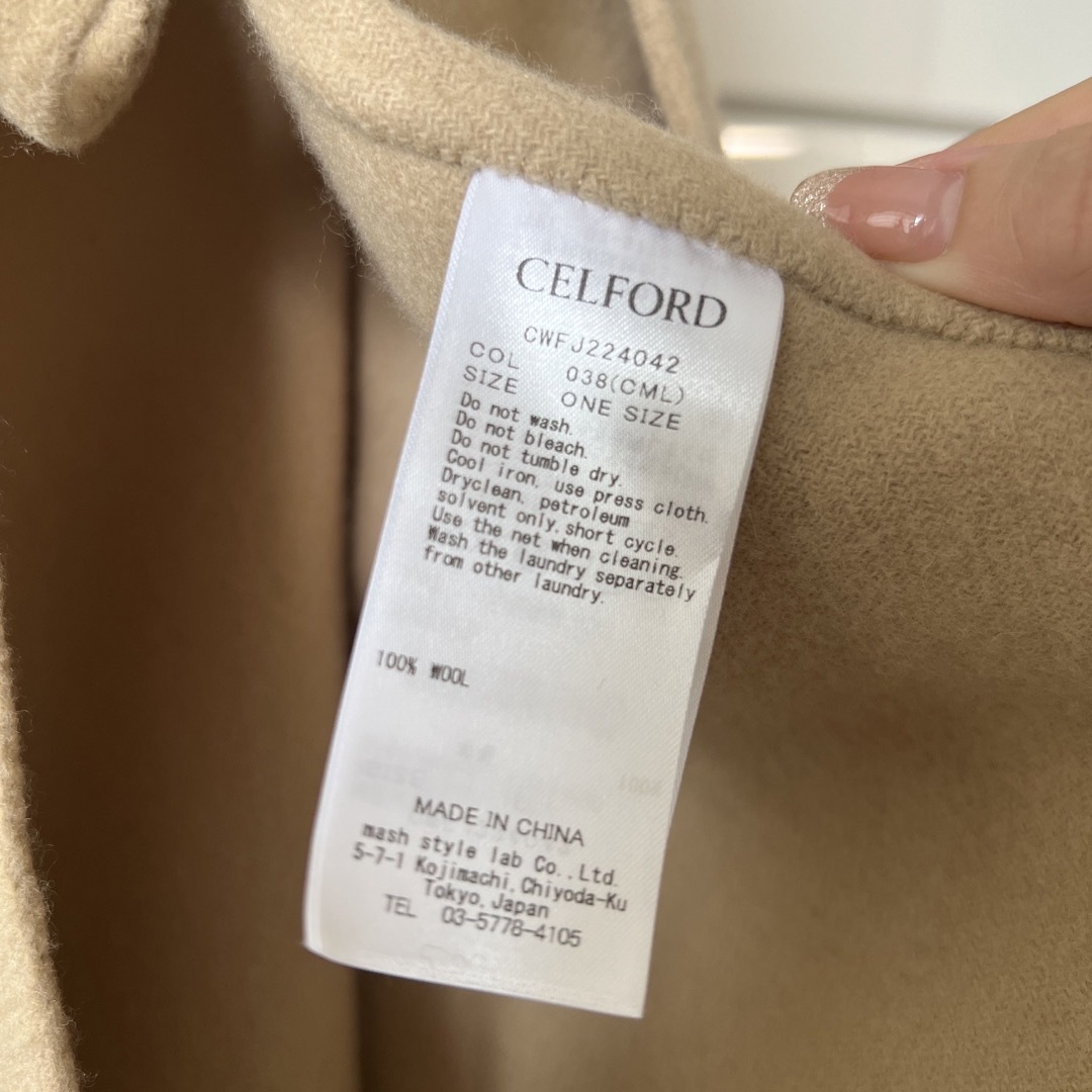 CELFORD - CELFORD セルフォード リバーケープジャケット の通販 by