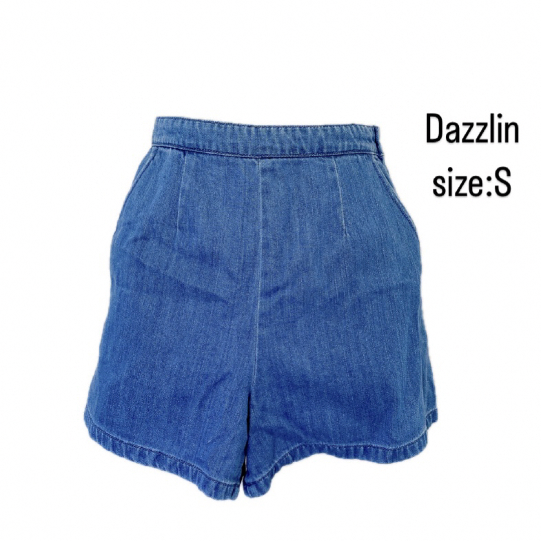 dazzlin(ダズリン)のdazzlin   ダズリン　ハイウエスト　ショートパンツ　デニム レディースのパンツ(ショートパンツ)の商品写真