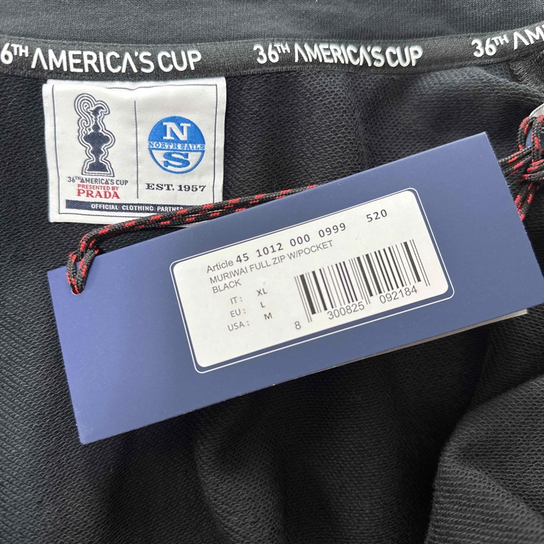 新品America's cupプラダ×ノースセール　 トラックジャケット 限定品