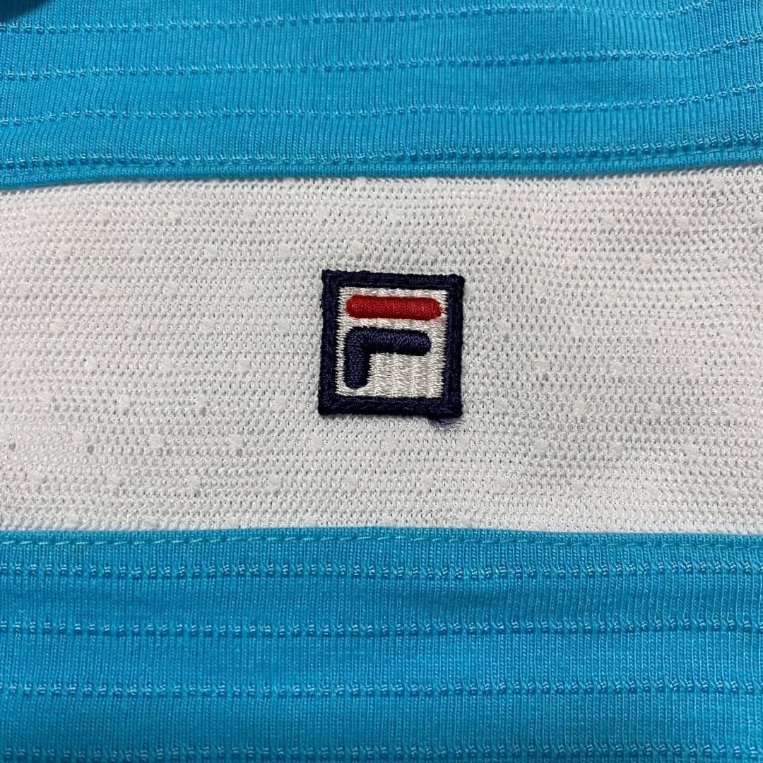 FILA(フィラ)の【サンプル品】FILA フィラ ノースリーブ シャツ サイズM ゴルフ テニス スポーツ/アウトドアのゴルフ(ウエア)の商品写真