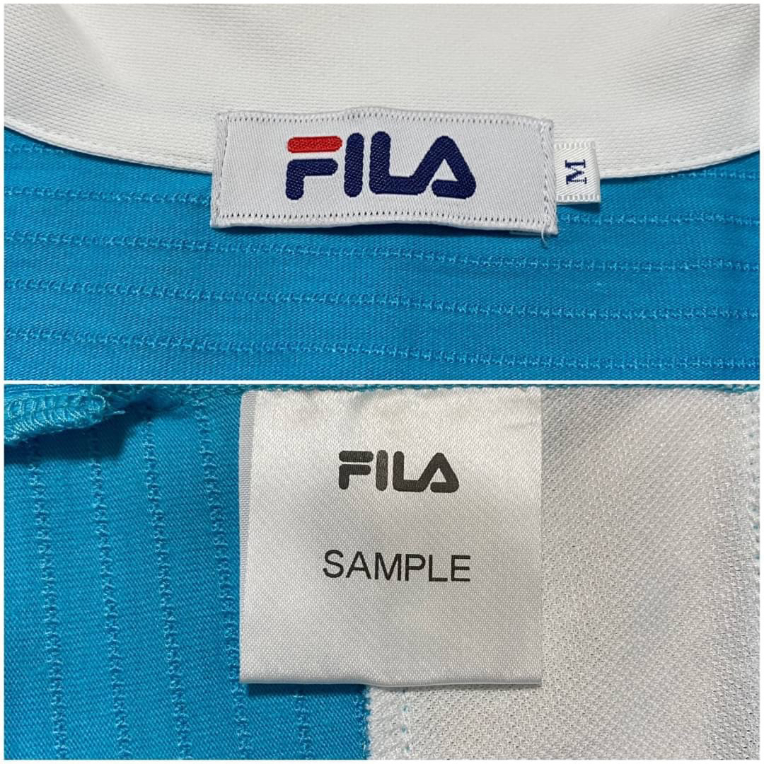 【サンプル品】FILA フィラ ノースリーブ シャツ サイズM ゴルフ テニス