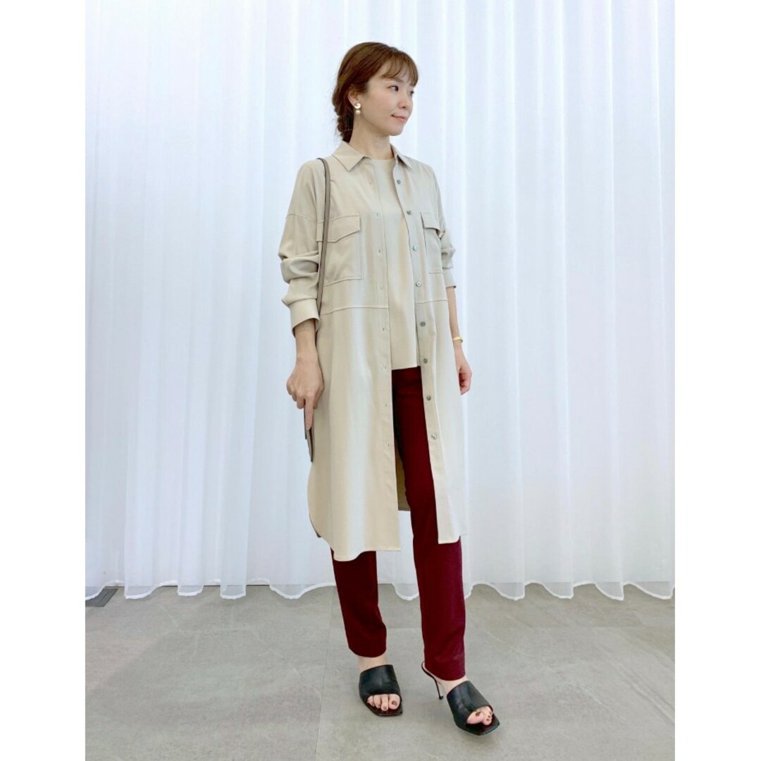 【theoryluxe】新品 PRECIOUS SILK チュニックブラウス38