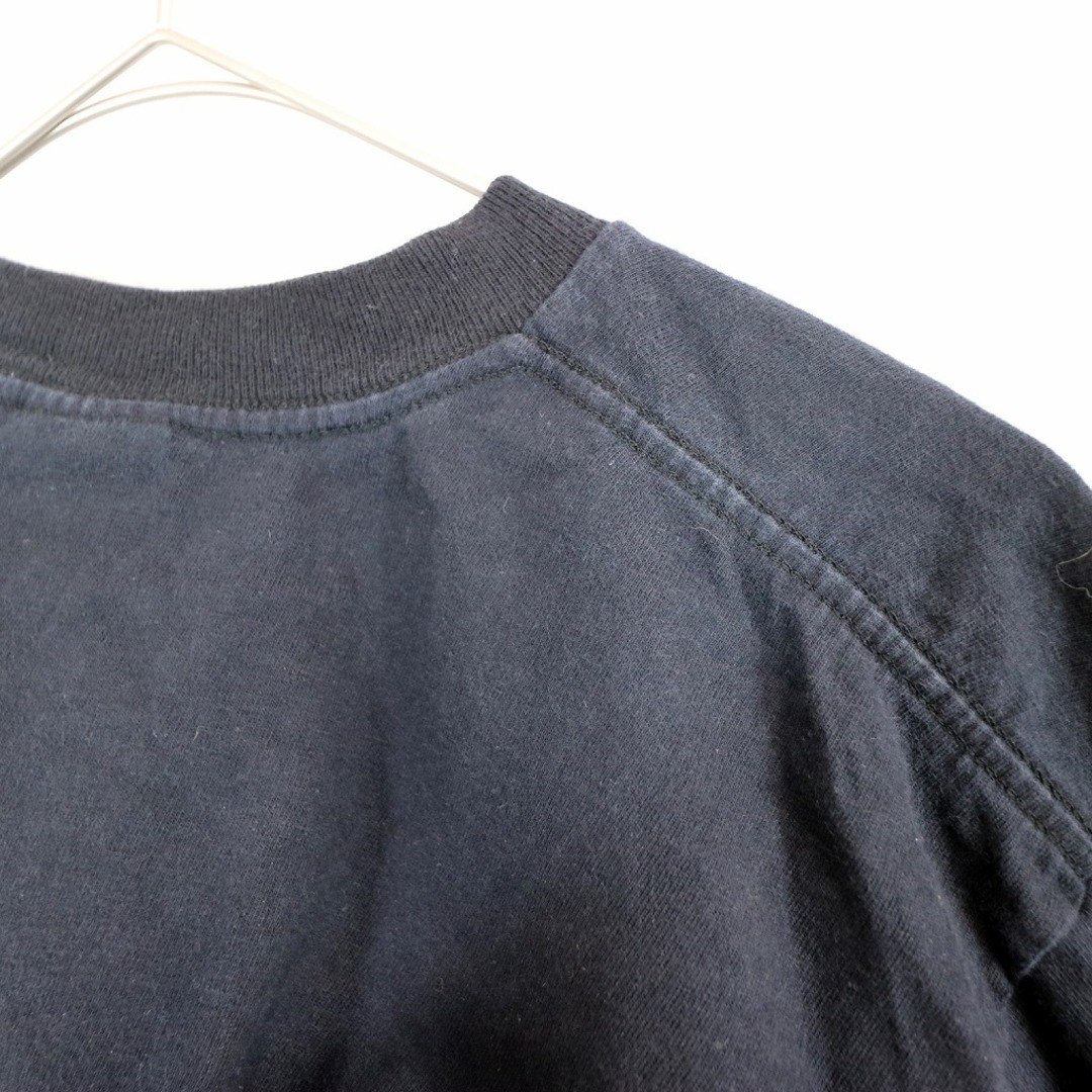 SALE/ HARLEY DAVIDSON ハーレーダビッドソン ブランドネームグラッフィクプリント 半袖Ｔシャツ Y2K ブラック (メンズ L)   O0546 2