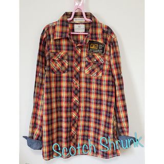 スコッチアンドソーダ(SCOTCH & SODA)の【152】スコッチシュランク　スコッチ&ソーダ　長袖　シャツ　ブラウス　チェック(ブラウス)