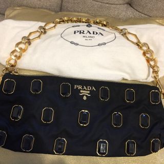 プラダ(PRADA)の美品  早い者勝ち✨プラダ スタッツ ショルダーバッグ(ショルダーバッグ)