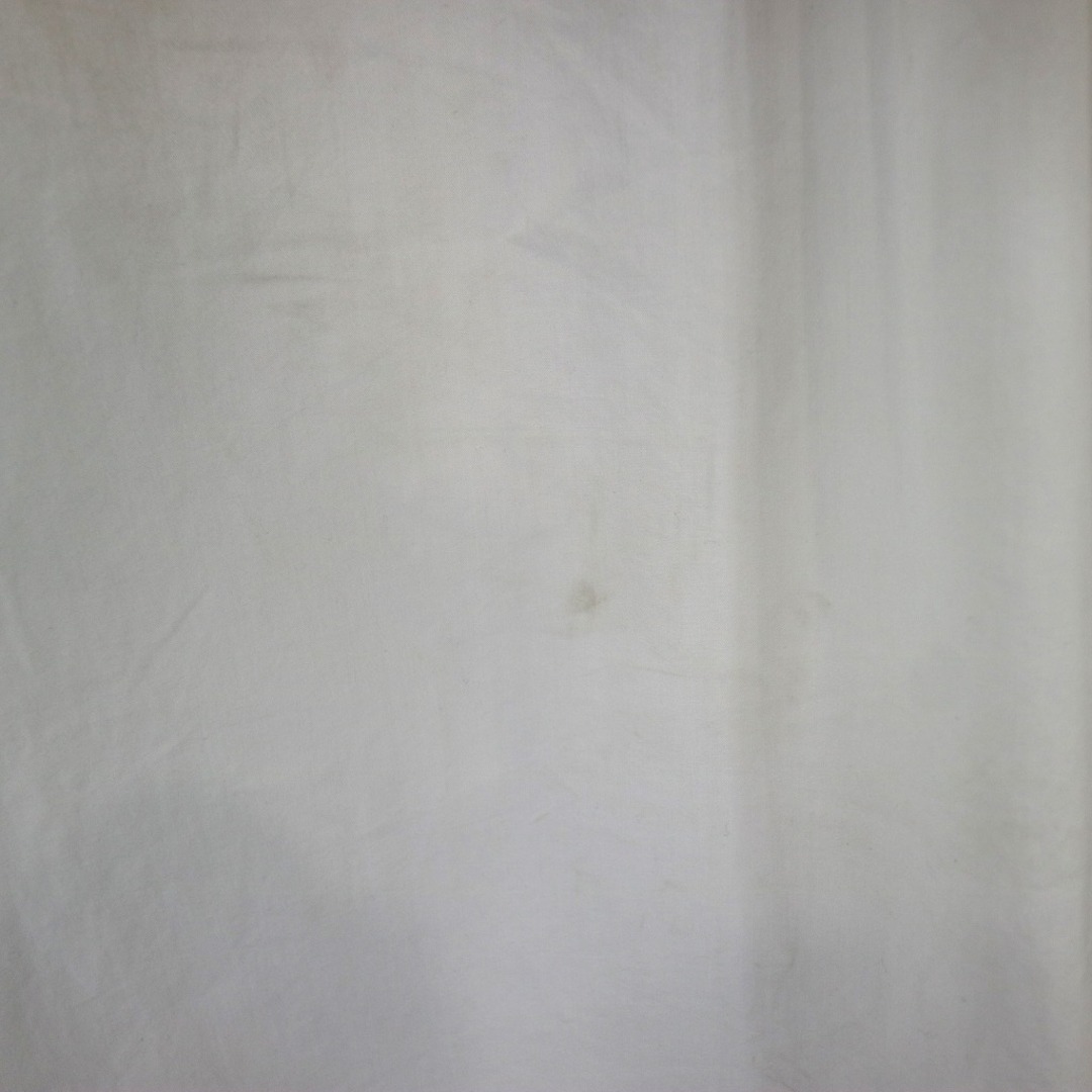 SALE/ 90年代 YVES SAINT LAURENT イヴ サンローラン ボタンダウン ワンポイントロゴ 半袖シャツ ユーロ ホワイト (メンズ XXL)   O0587