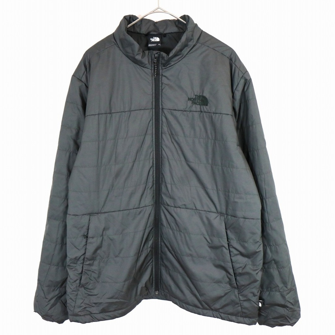 SALE/ THE NORTH FACE ノースフェイス 中綿ジャケット 防寒 アウトドア キャンプ アウター 防寒 登山 グレー (メンズ XL)  中古 古着 O0652 | フリマアプリ ラクマ