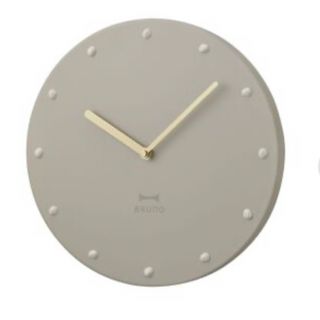 ブルーノ(BRUNO)の新品未使用　BRUNO METAL WALL CLOCK(掛時計/柱時計)