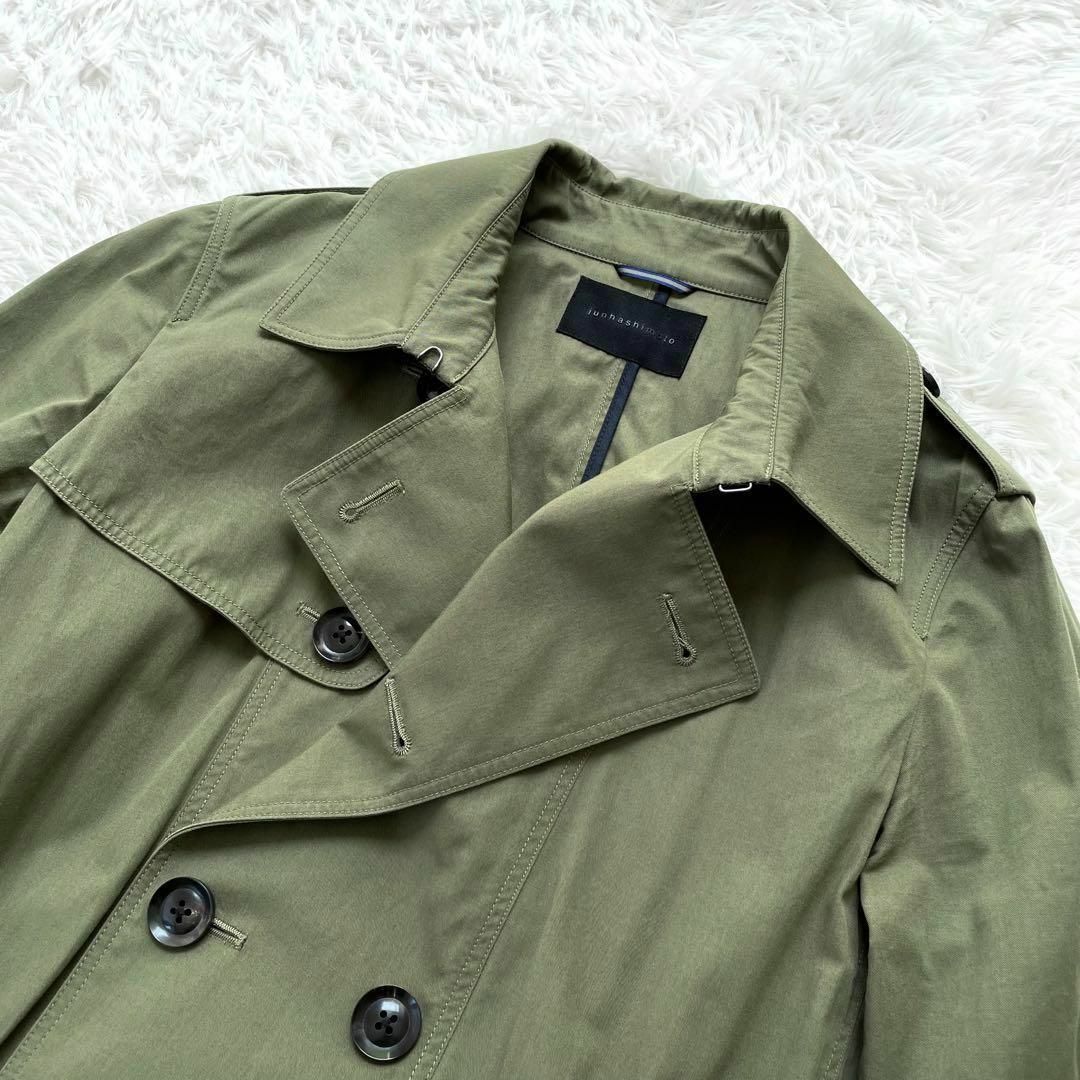 極美品『junhashimoto』18SS TWILL TRENCH COAT