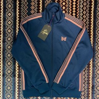 【希少】21ss Needles トラックジャケット L teal green