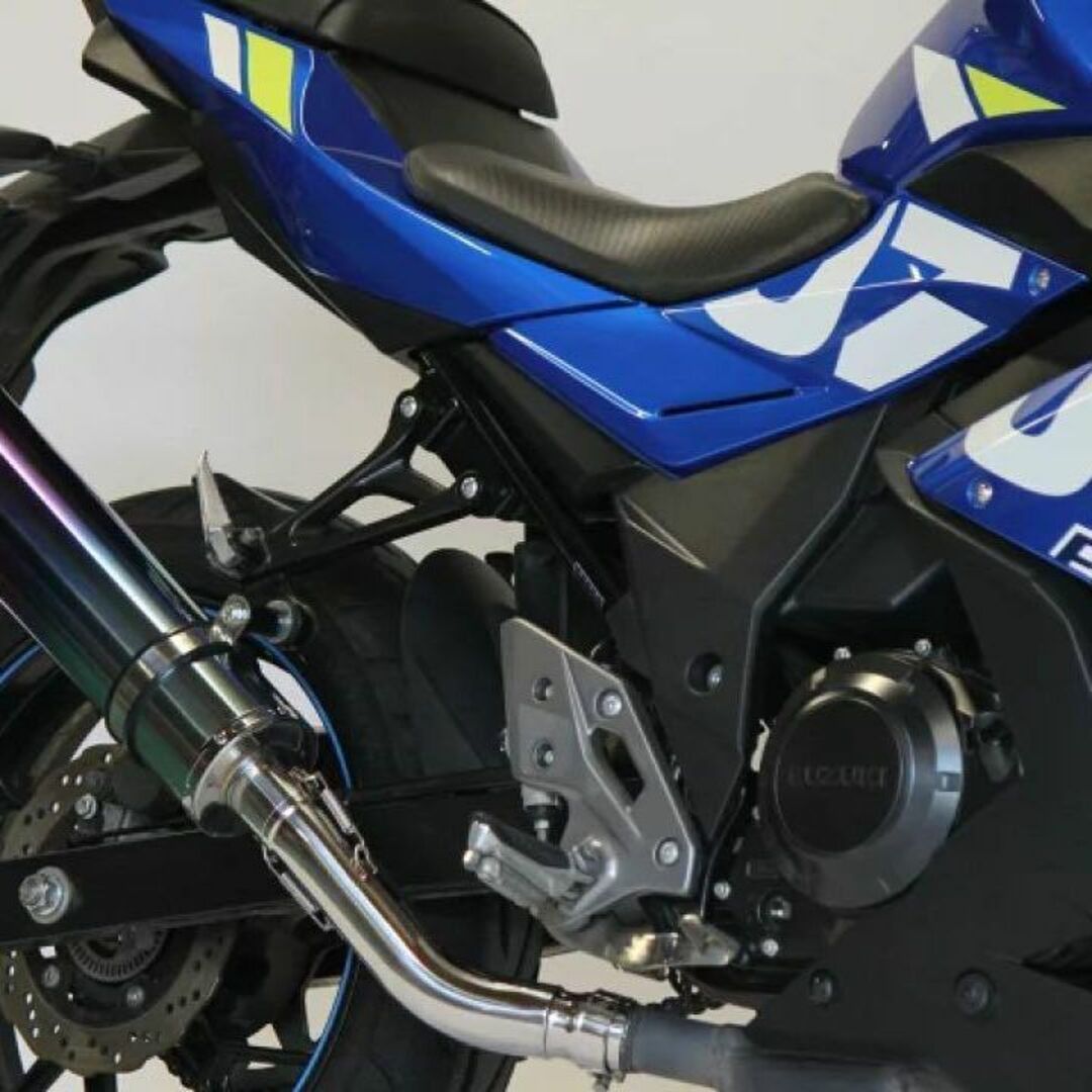 Realize GSX250R マフラー Aria チタン カール