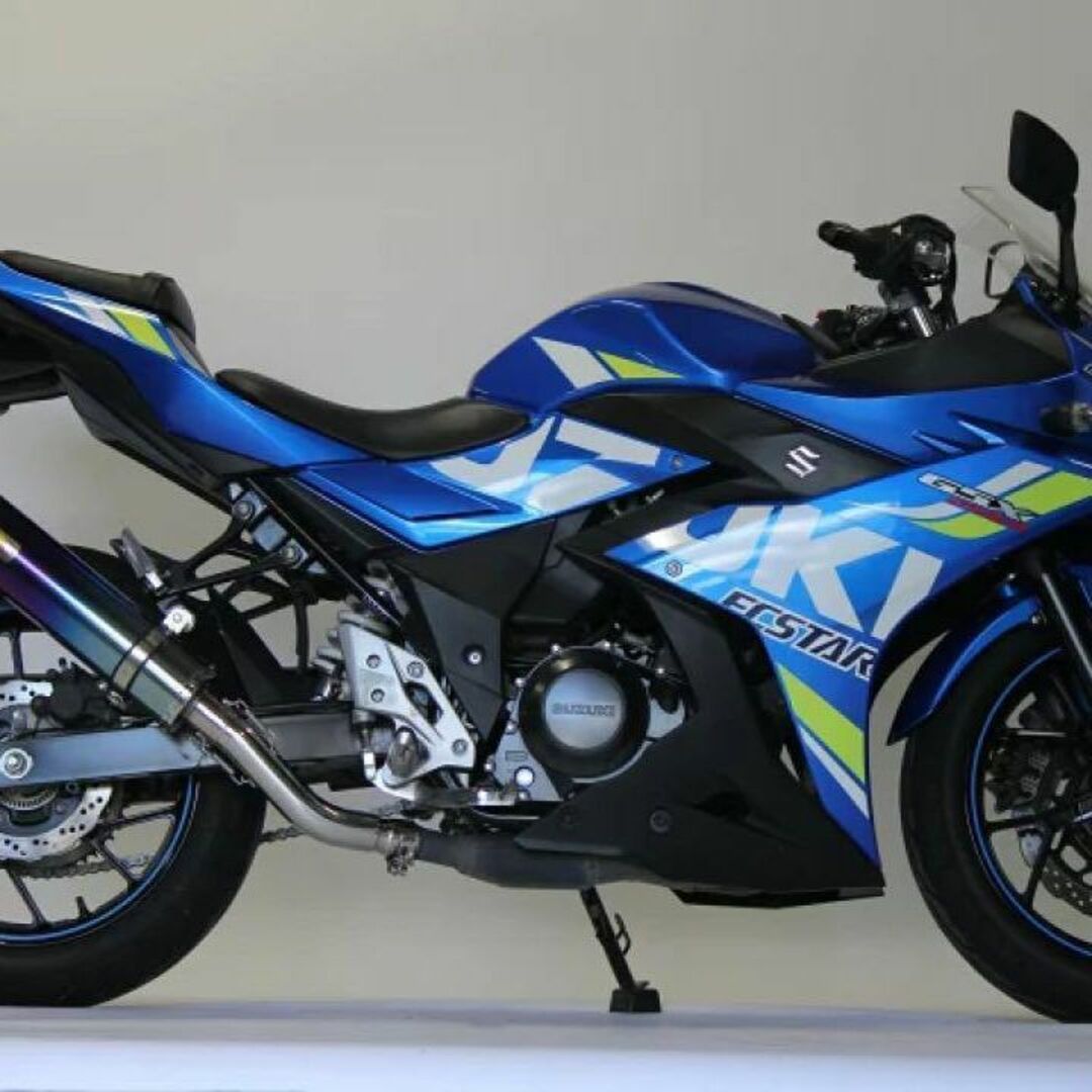 Realize GSX250R マフラー Aria チタン カール