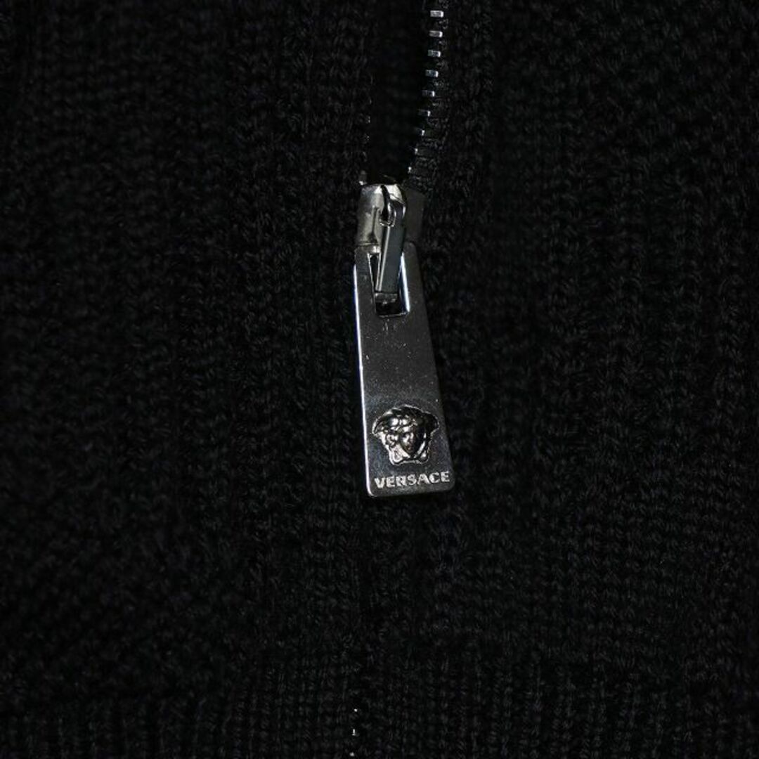 Versace 21AW 国内正規品 ラ グレカ柄ジャガード カーディガン 46-