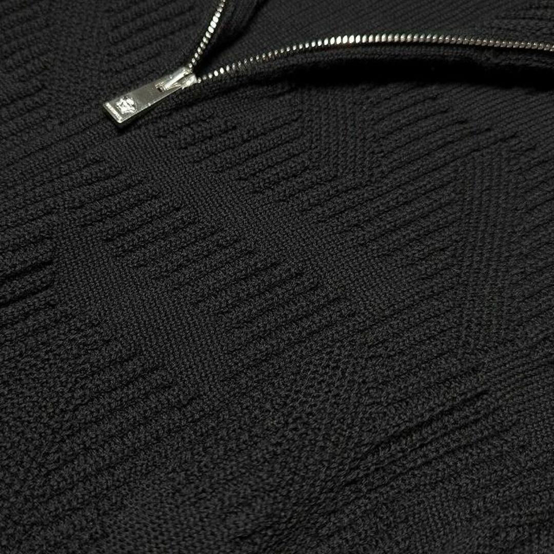 Versace 21AW 国内正規品 ラ グレカ柄ジャガード カーディガン 46-