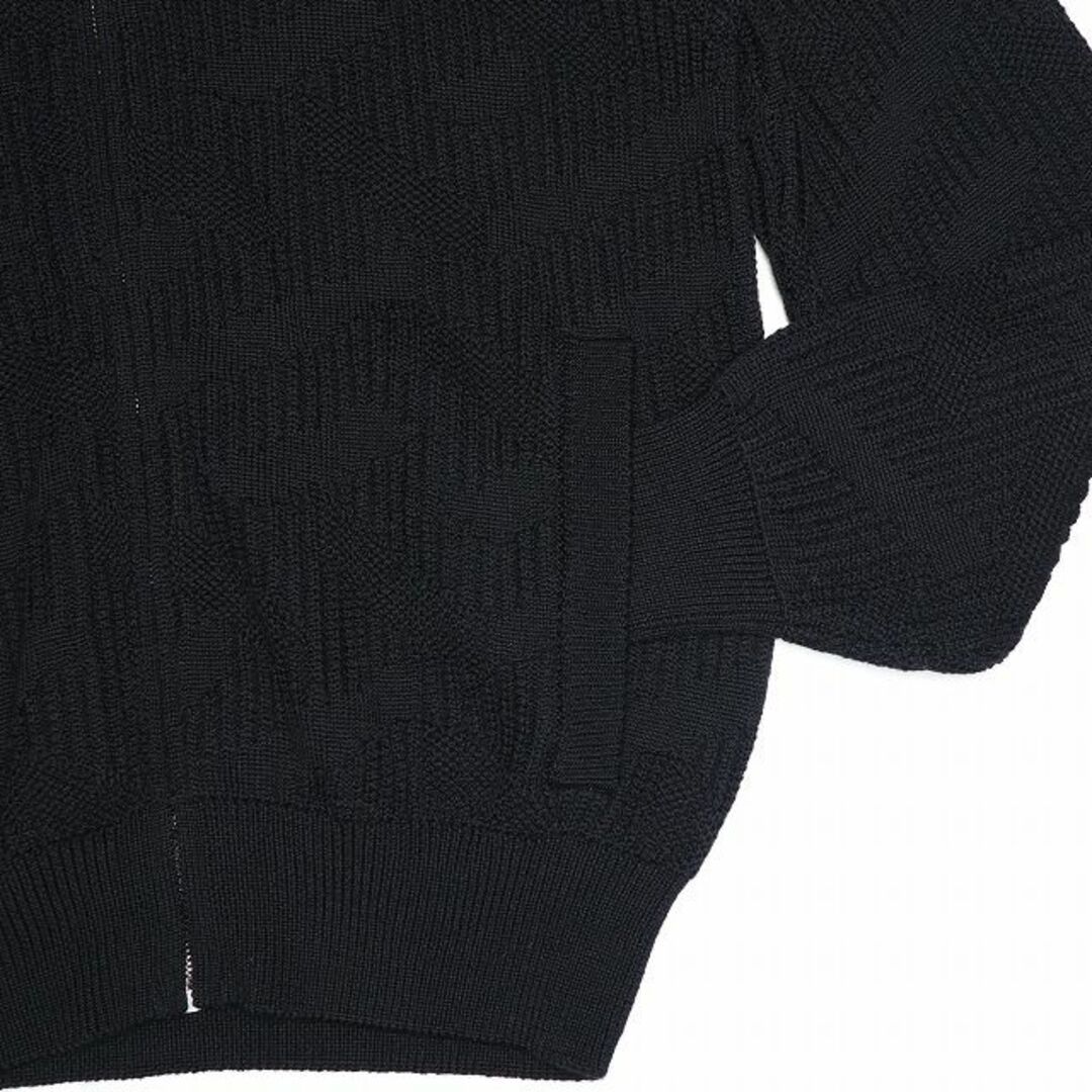 Versace 21AW 国内正規品 ラ グレカ柄ジャガード カーディガン 46-