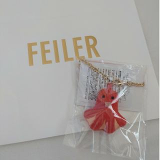 フェイラー(FEILER)の《新品未開封》FEILER  オムスビコロリン タコさんウインナー型チャーム(キャラクターグッズ)