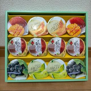 金澤兼六製菓ゼリー・水羊羹12個詰め合わせ(菓子/デザート)