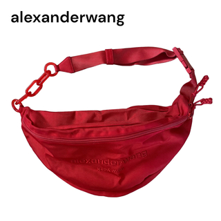 アレキサンダーワン  Padded quilted nylon canvas shoulder bag ロゴナイロンショルダーバッグ メンズ