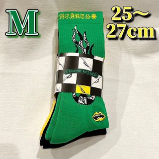 25〜27cm】23SS クロムハーツ マッティボーイ 3足SET-