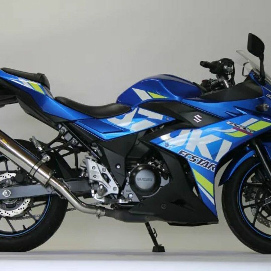 Realize GSX250R アリア SUS カール スリップオン マフラー