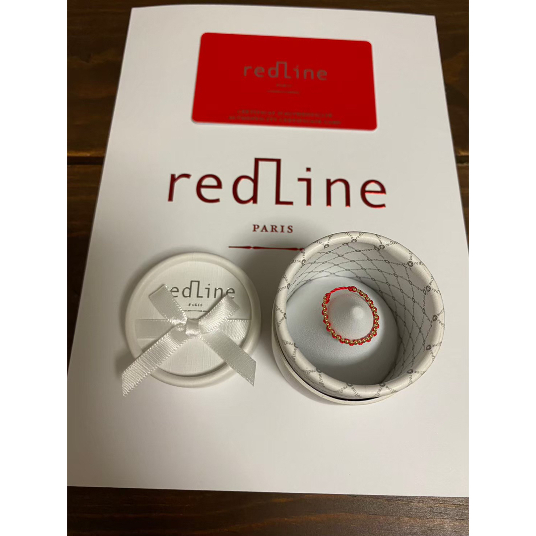 新品 REDLINE レッドライン 18Kゴールドチェーン リング 7