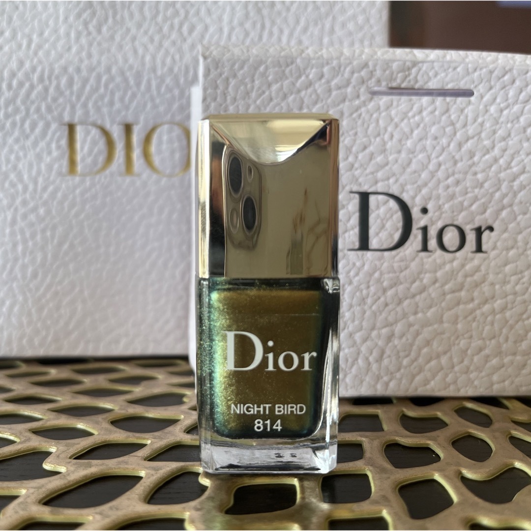 Christian Dior(クリスチャンディオール)のDior ナイトバード814 限定ネイル ポリッシュ マニキュア コスメ/美容のネイル(マニキュア)の商品写真