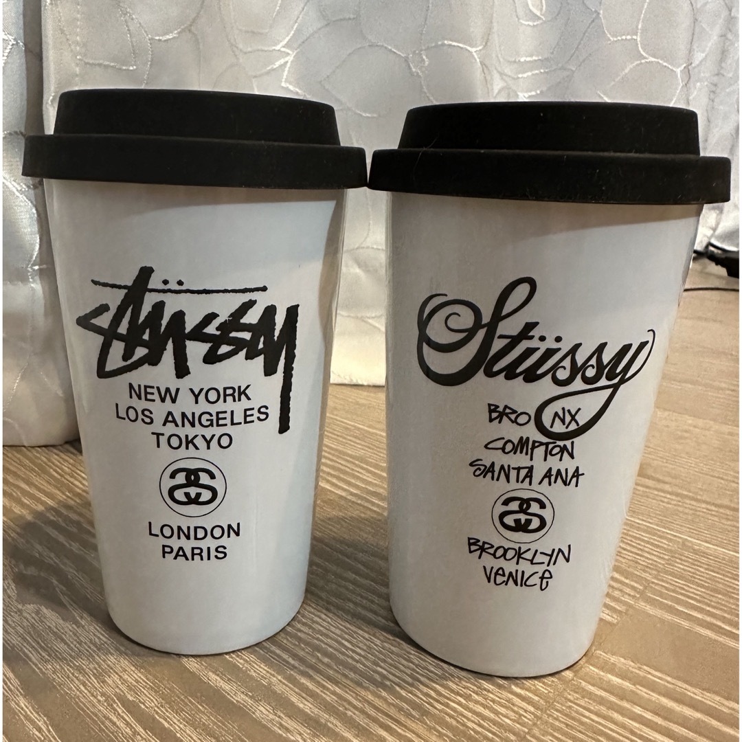 タンブラー　stussy ノベルティー　未使用　箱あり　2個セット