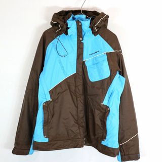 コロンビア(Columbia)のSALE/ Columbia コロンビア OMNI-TECH マウンテンパーカー アウトドア キャンプ アウター 防寒 登山 ブルー (レディース L) 中古 古着 O0673(その他)