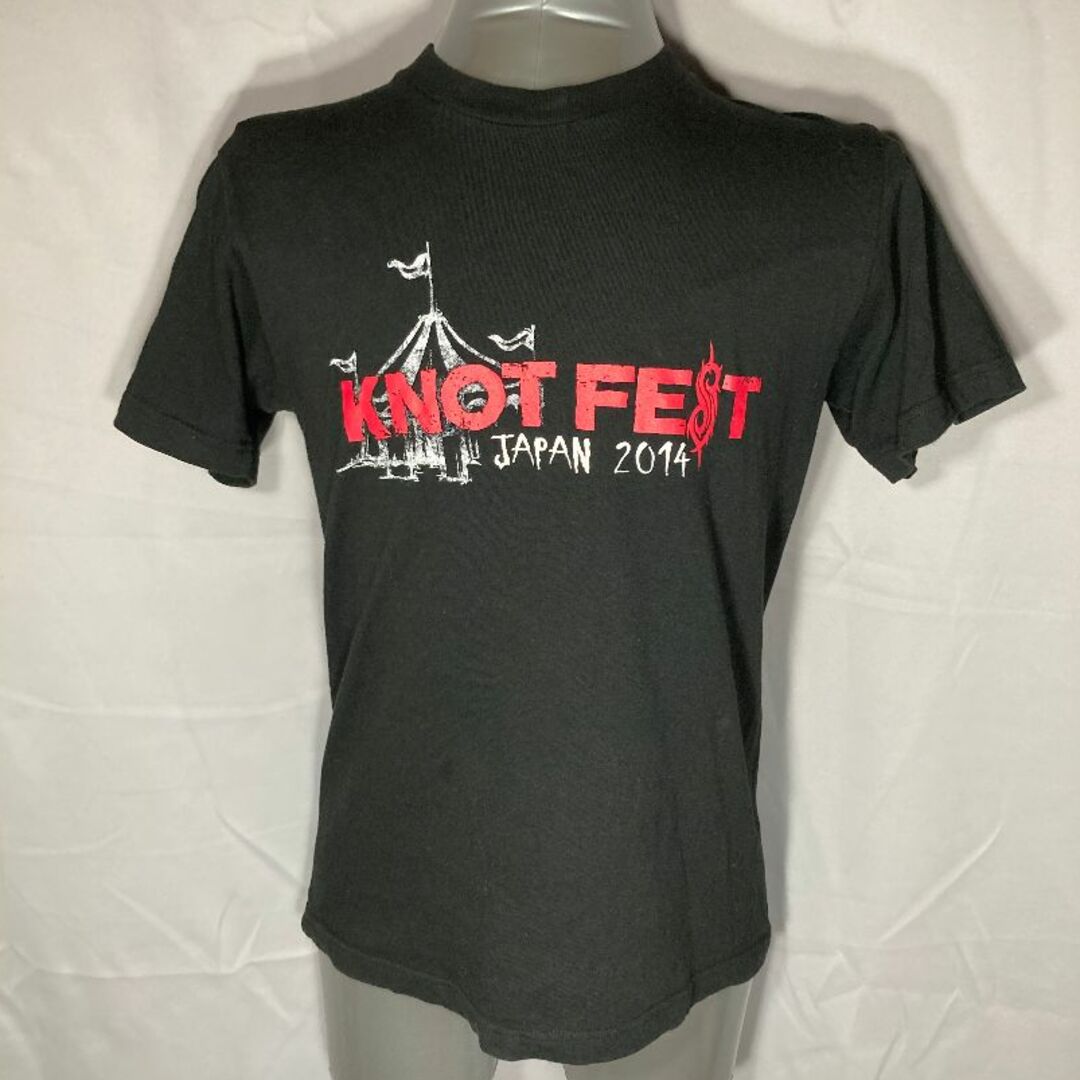 MUSIC TEE(ミュージックティー)のKNOTFEST JAPAN 2014 Tシャツ S 即購入OK メンズのトップス(Tシャツ/カットソー(半袖/袖なし))の商品写真