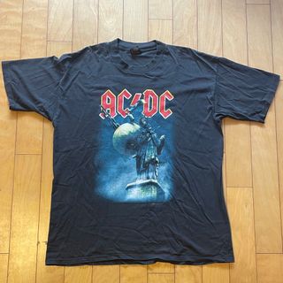 ヘインズ(Hanes)のAC/DC 90's ヴィンテージTシャツ BROCKUM(Tシャツ/カットソー(半袖/袖なし))