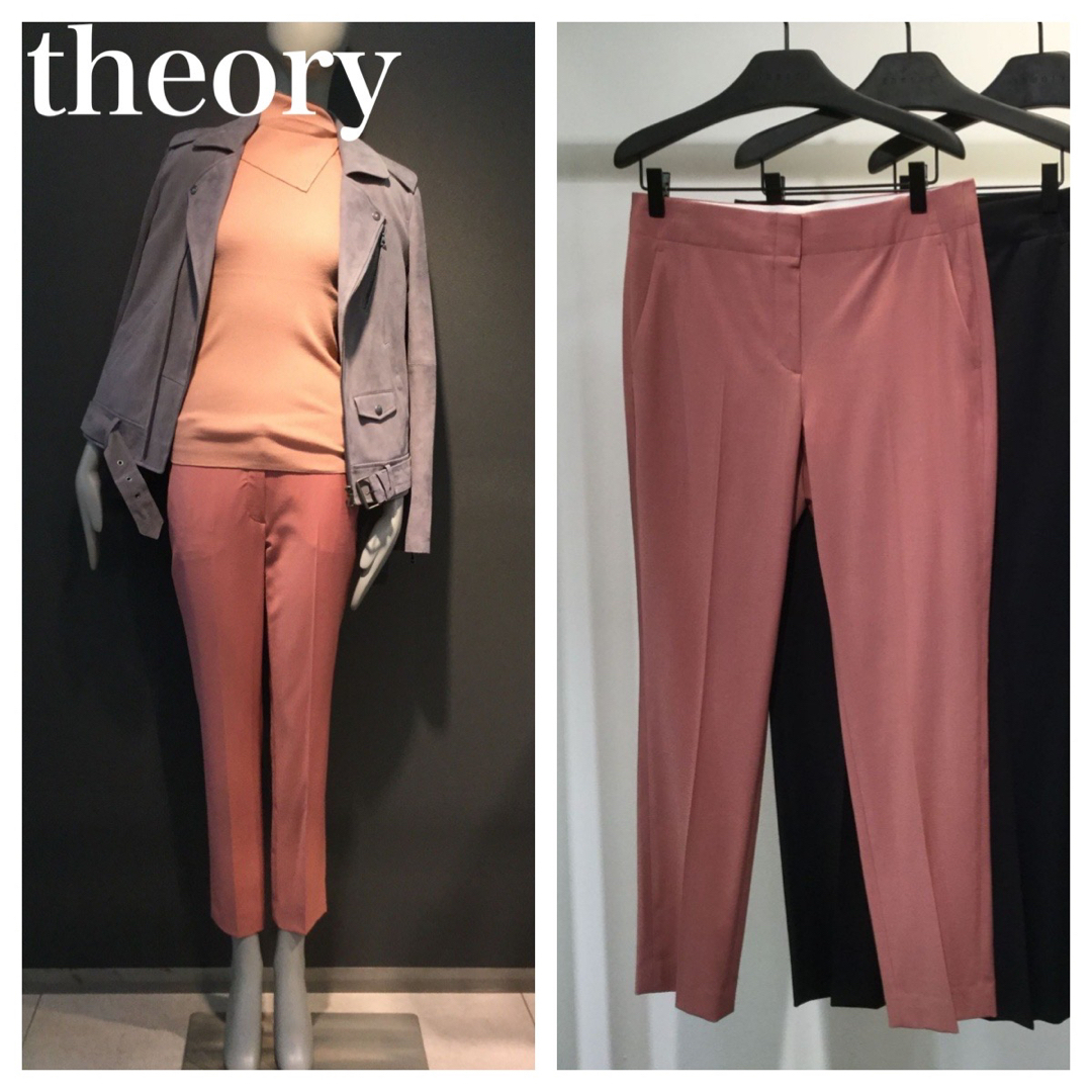 Theory セオリー テーパードパンツ - クロップドパンツ